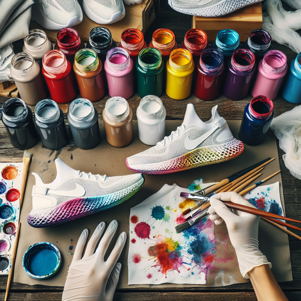 Farbowanie tkanin w butach sportowych – techniki i wskazówki