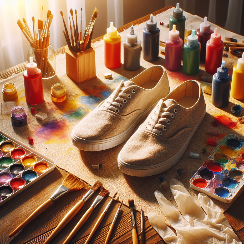 Jak farbować buty z tkaniny w domu – poradnik krok po kroku