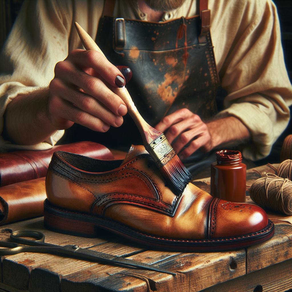 Jak odświeżyć kolor skóry obuwia za pomocą specjalistycznych farb do skóry