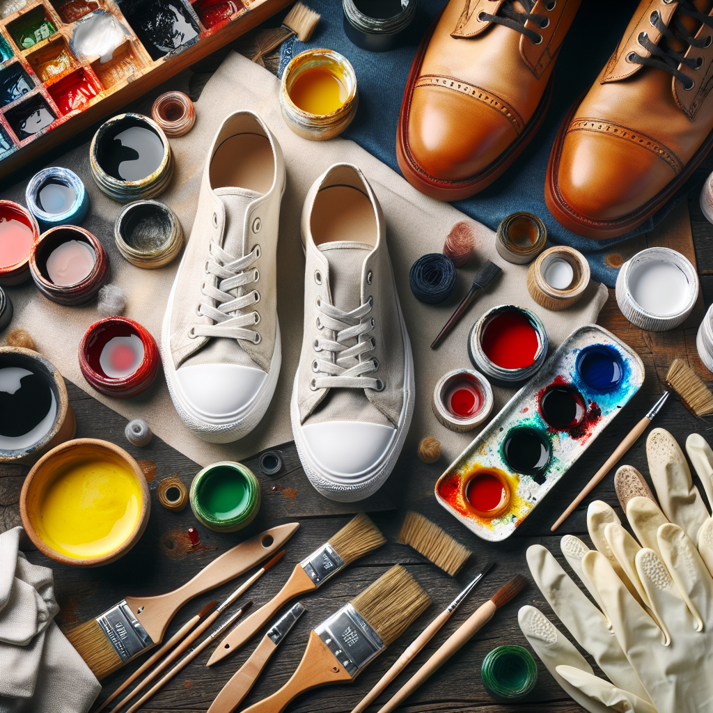 Jak odświeżyć wygląd butów za pomocą farby do obuwia – krok po kroku