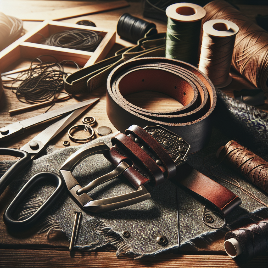 Jak zrobić modny pasek DIY, używając klamer do pasków i innych materiałów?