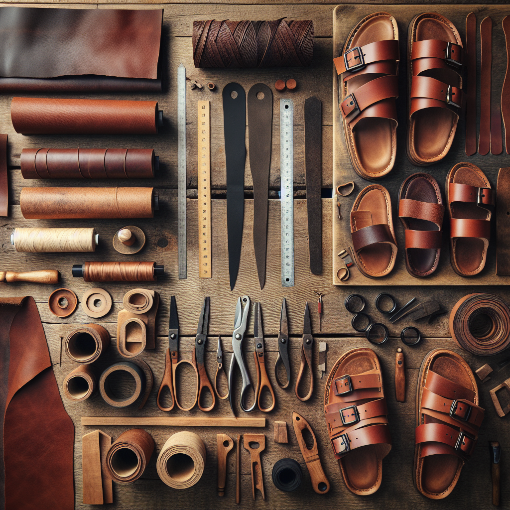 Jak zrobić własne sandały z skórzanych pasków – krok po kroku