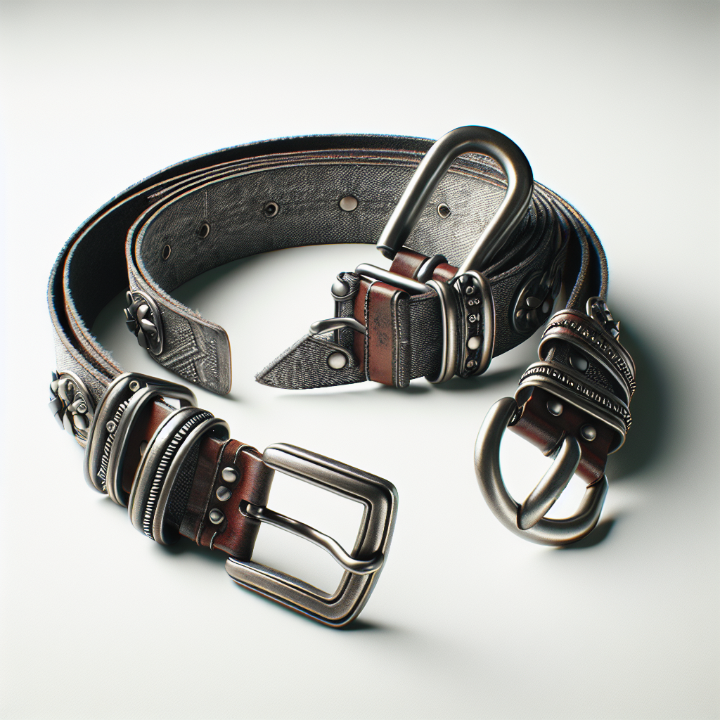 Modny pasek DIY z okuciami metalowymo