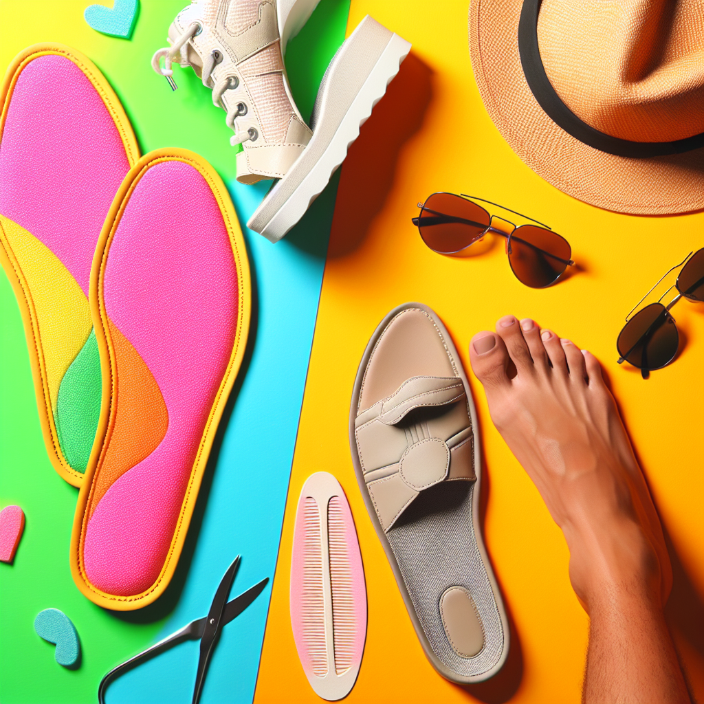 Najlepsze wkładki do butów na lato - jak przeciwdziałać poceniu się stóp?