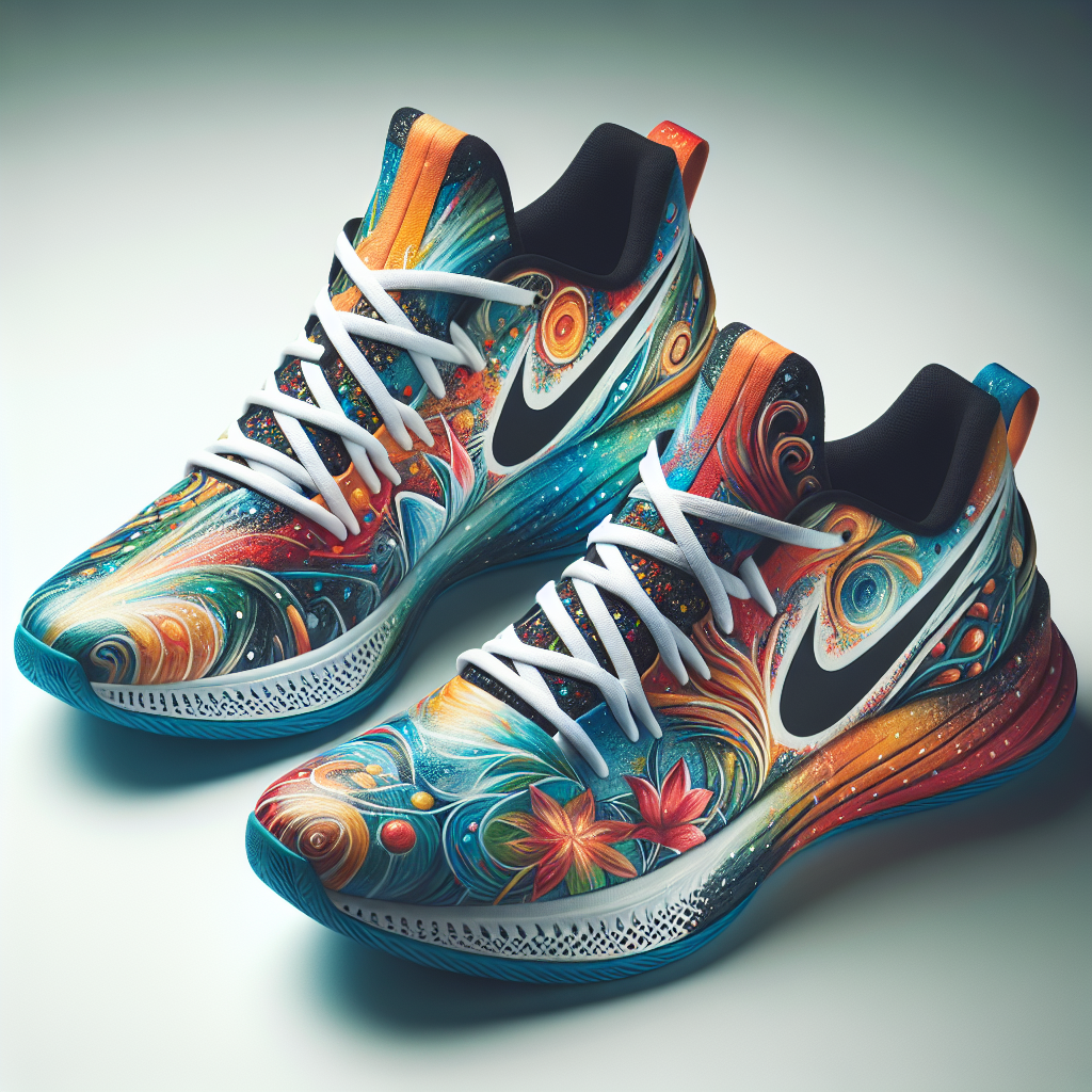 Personalizacja butów sportowych za pomocą farb akrylowych