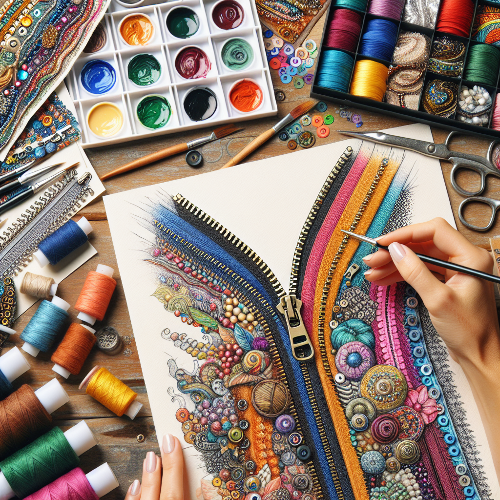 Pomysły na kreatywne zastosowanie zamka błyskawicznego w rękodziele i projektach DIY