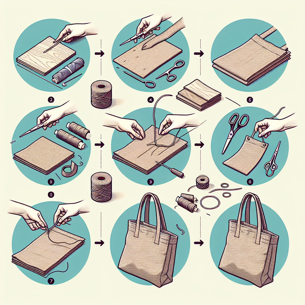 Torebka DIY - krok po kroku