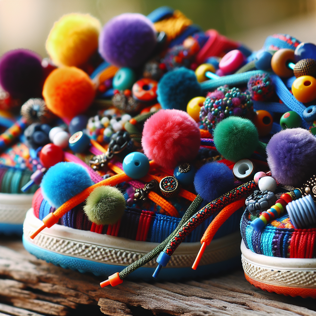 Tworzenie własnoręcznych ozdób na sznurówki – pompony, koraliki i zawieszki