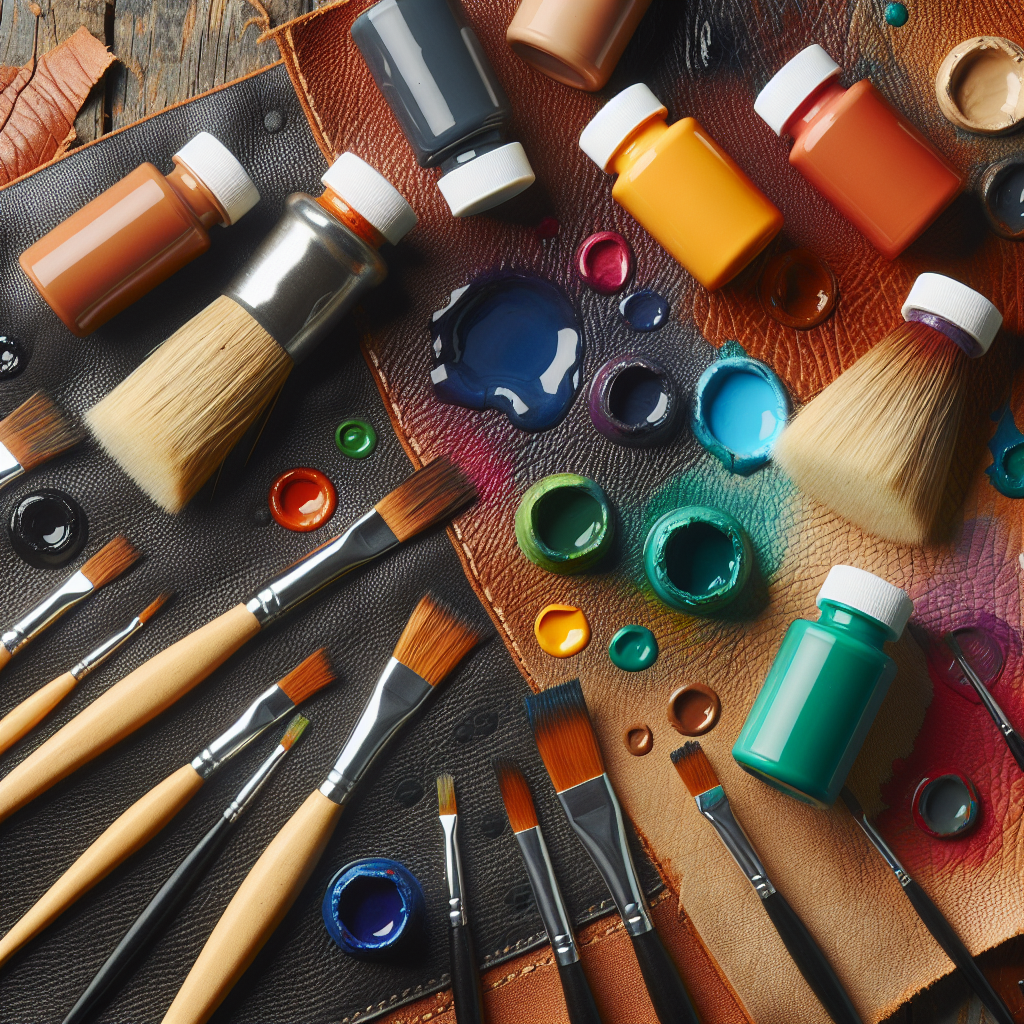 Jak pomalować ekoskórę DIY za pomocą farby do ekoskóry