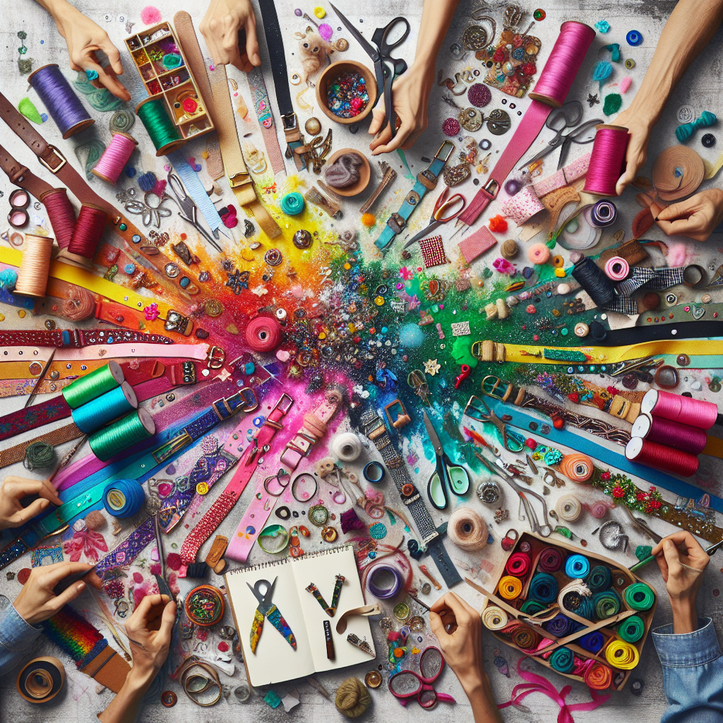 Kreatywne pomysły na wykorzystanie szerokiego paska do torebki w projektach DIY