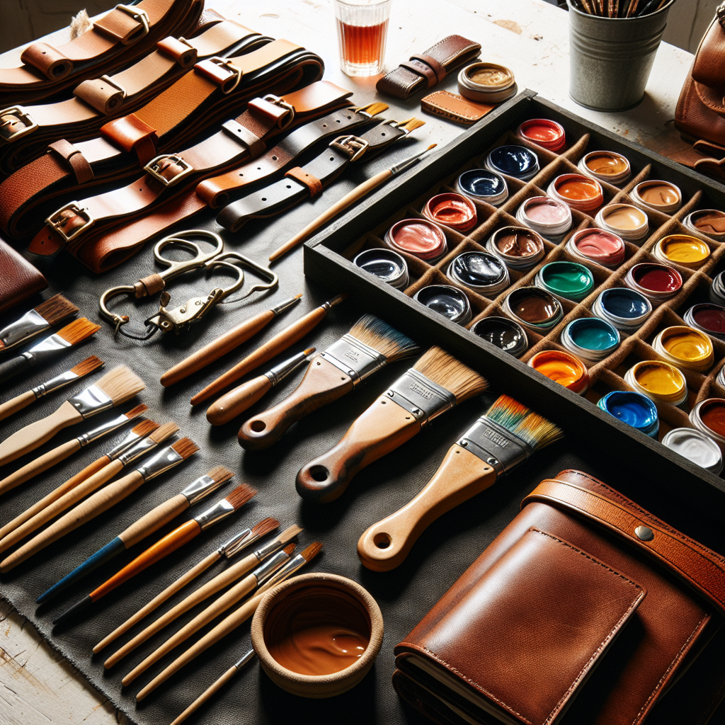 Renowacja i personalizacja jak używać farby do skóry naturalnej w projektach DIY