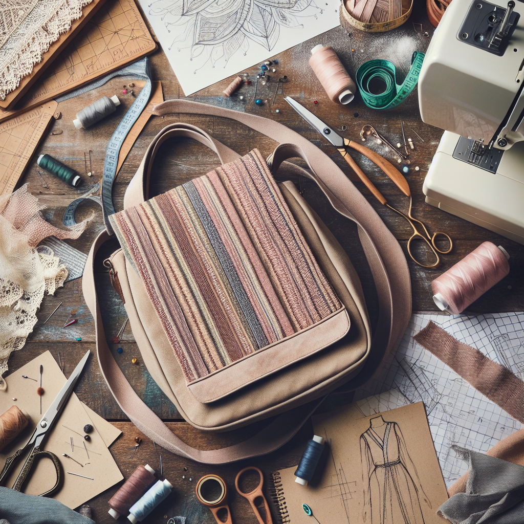 Jak stworzyć własną torebkę na szerokim pasku?