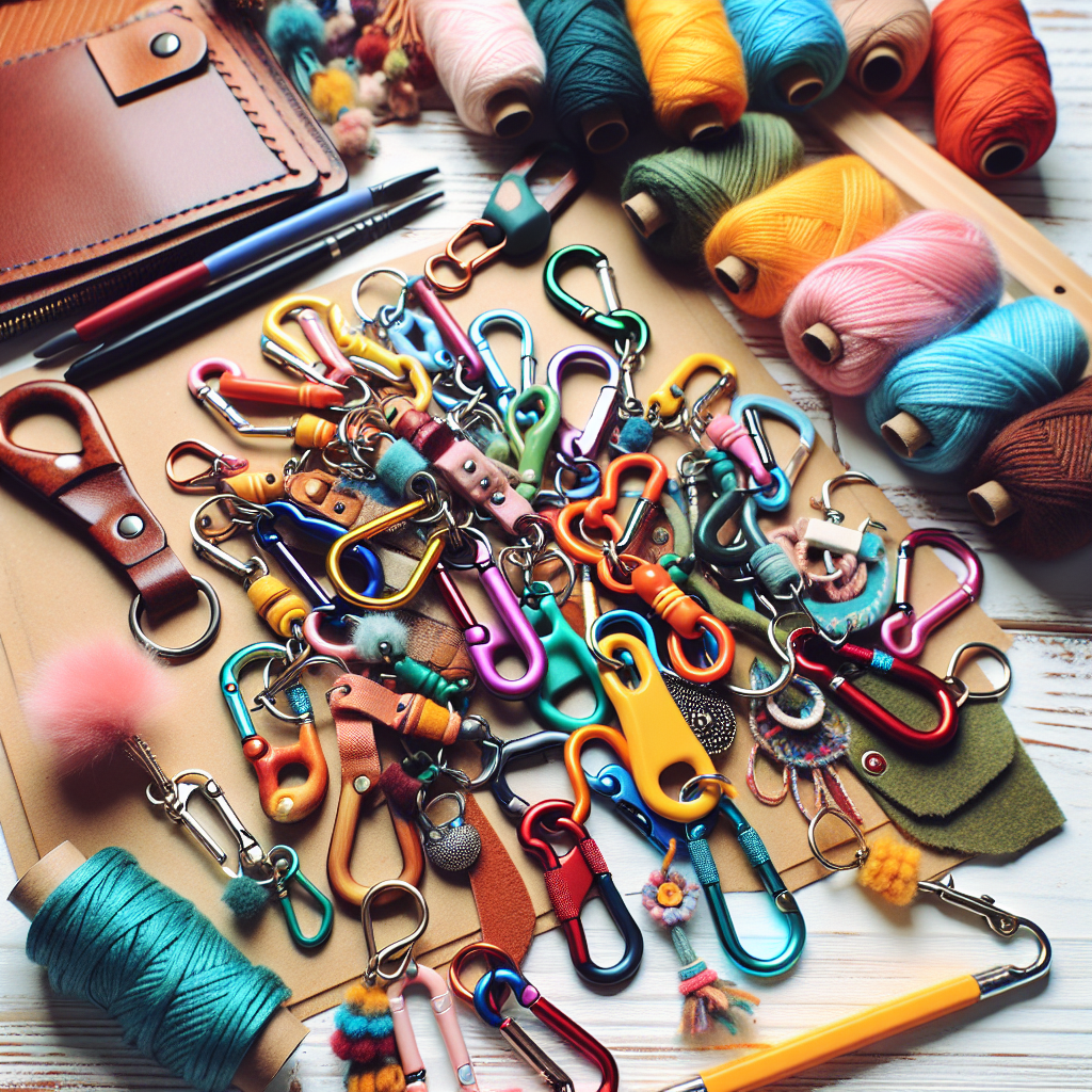 Karabińczyki jako element dekoracyjny w DIY – pomysły na kreatywne zastosowanie?