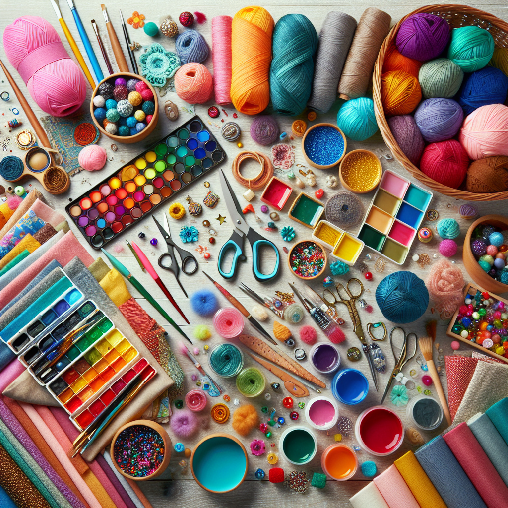 Najpopularniejsze akcesoria do rękodzieła, które ułatwią Twoje twórcze projekty