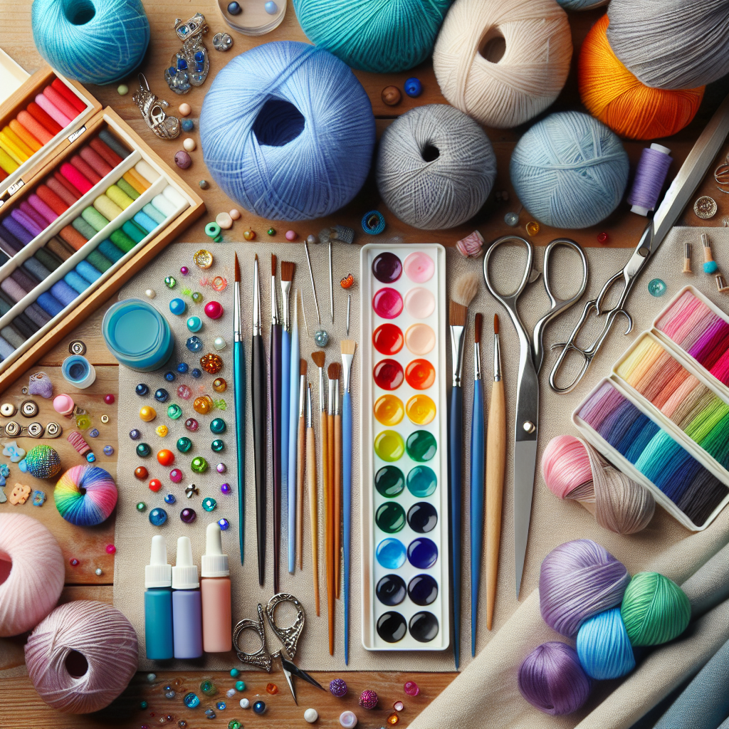 Sklep dla twórców rękodzieła – niezbędne akcesoria, które musisz mieć w swoim arsenał!
