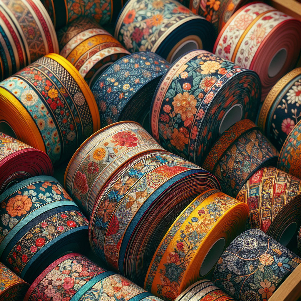 Taśma materiałowa z nadrukiem – klucz do wyrażenia swojej unikalności w każdym szczególe