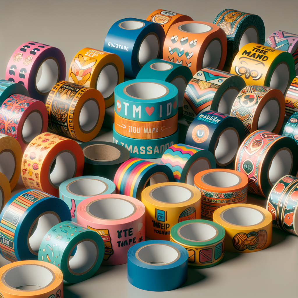 Taśma z własnym nadrukiem – jakie masz możliwości w zakresie indywidualizacji projektów?