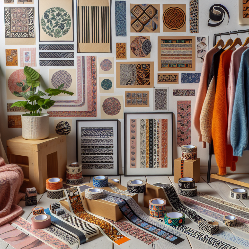 Innowacyjne zastosowania taśm z nadrukiem w dekoracji wnętrz i modzie