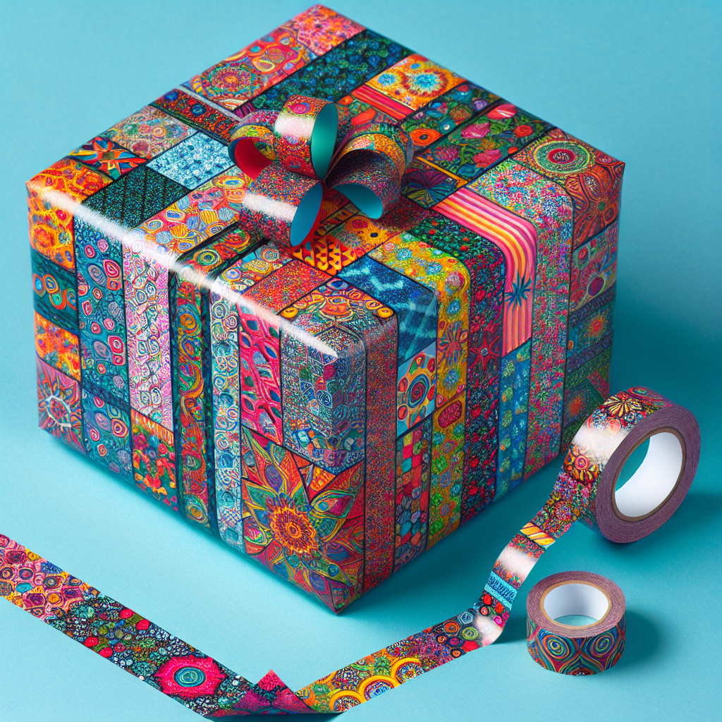 Taśma z nadrukiem – jak wykorzystać ją w kreatywny sposób w pakowaniu prezentów?