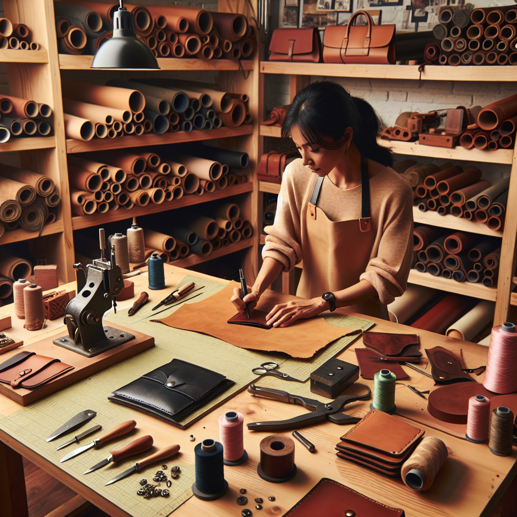 Hurtownia kaletnicza – kluczowy partner dla twoich projektów DIY i małej produkcji galanterii