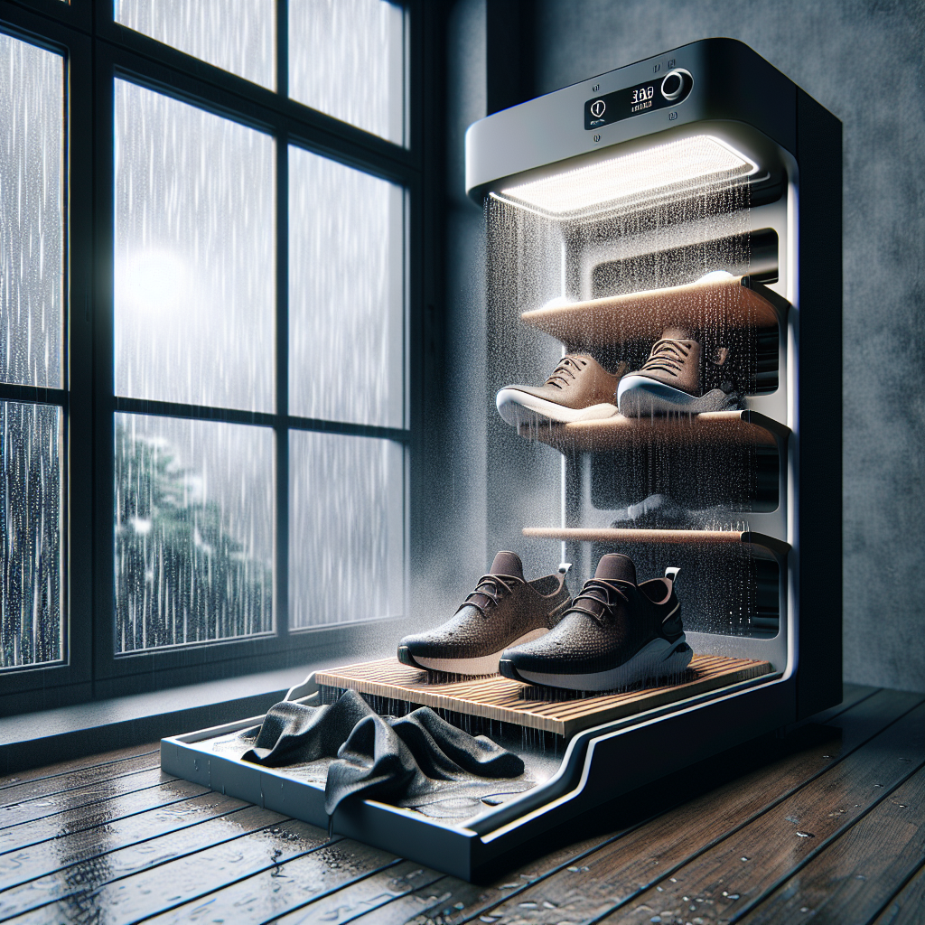 Urządzenie do suszenia butów – dlaczego warto je mieć, zwłaszcza w deszczowe dni?