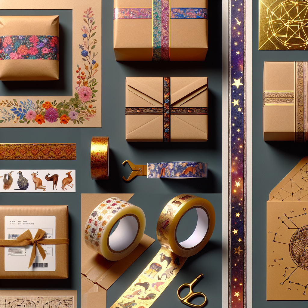 Jak wykorzystać taśmy z własnym nadrukiem w produktach?