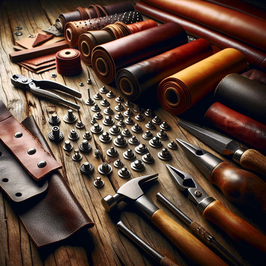 Jakie materiały nadają się do montowania nitów kaletniczych?