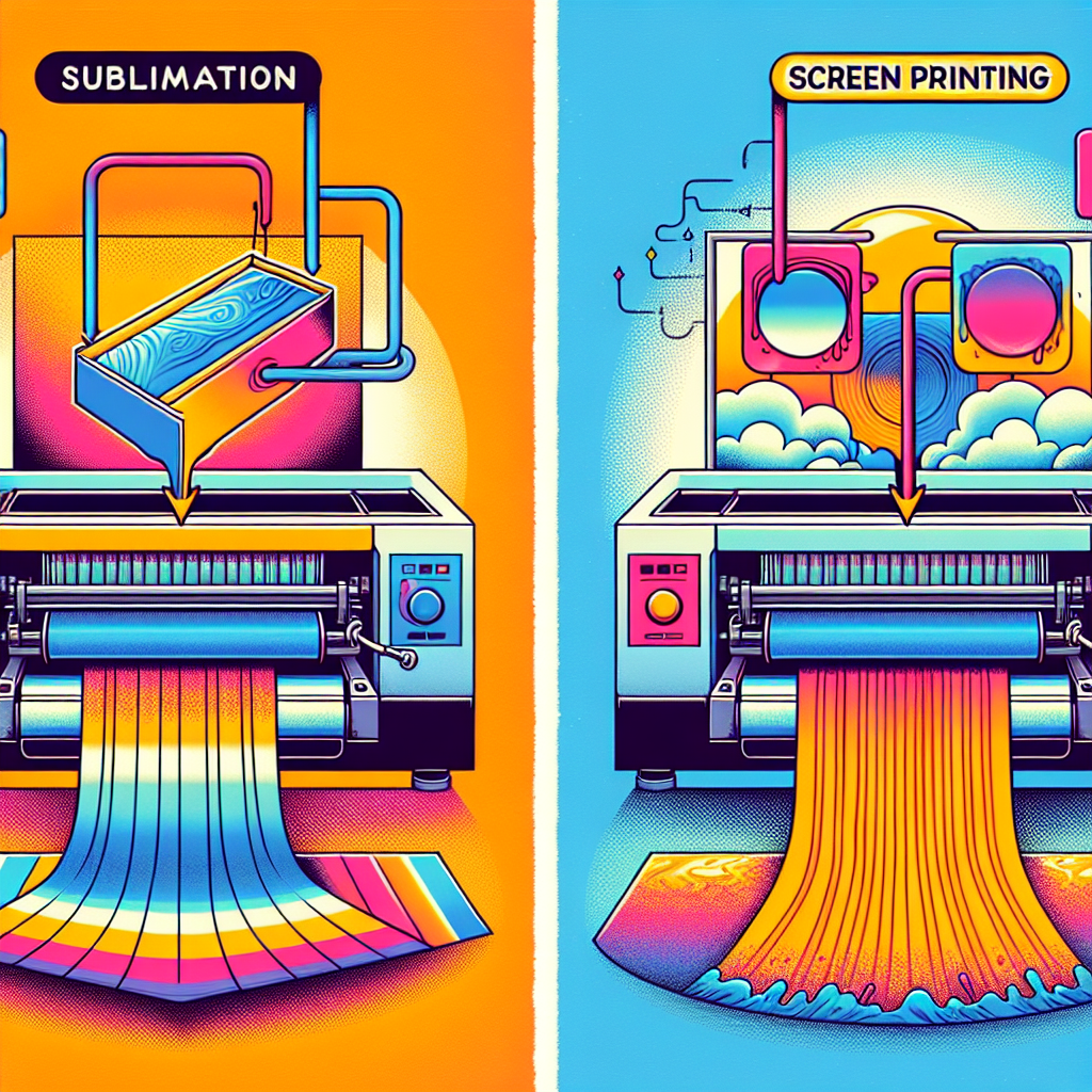 Taśma z nadrukiem – sublimacja czy sitodruk?